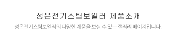 성은전기스팀보일러_시공사례_제목